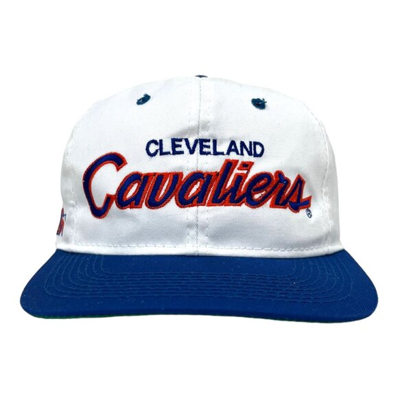 Vintage Cleveland Cavaliers Twill Script Snapback - Picture 1 of 7